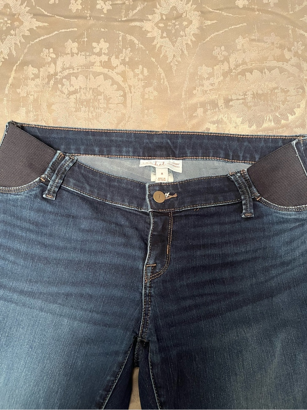 Isabel Maternity by Ingrid & Isabel Dark Indigo Skinny Jeans